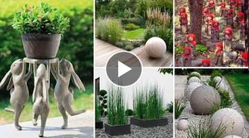 50 Garden sculpture DIY Ideas