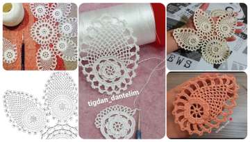 1 round crochet tablecloth edges