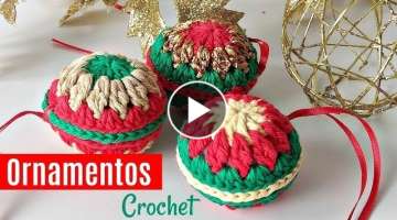 Ornamentos a crochet para navidad 