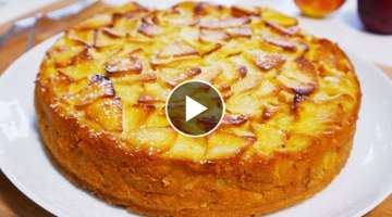 4 Apples and 10 Minutes for this Delicious Apple Cake